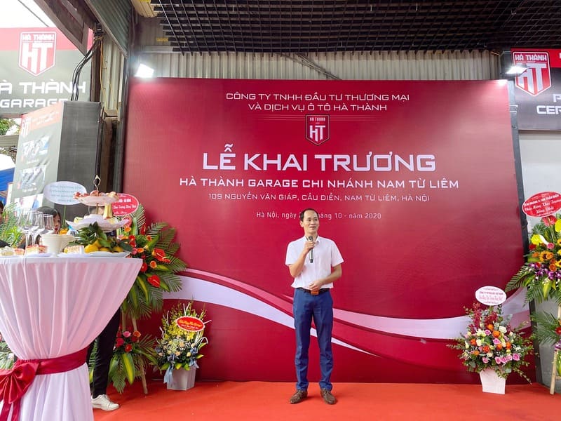 Hình ảnh tại buổi lễ khai trương Hà Thành Garage Nguyễn Văn Giáp