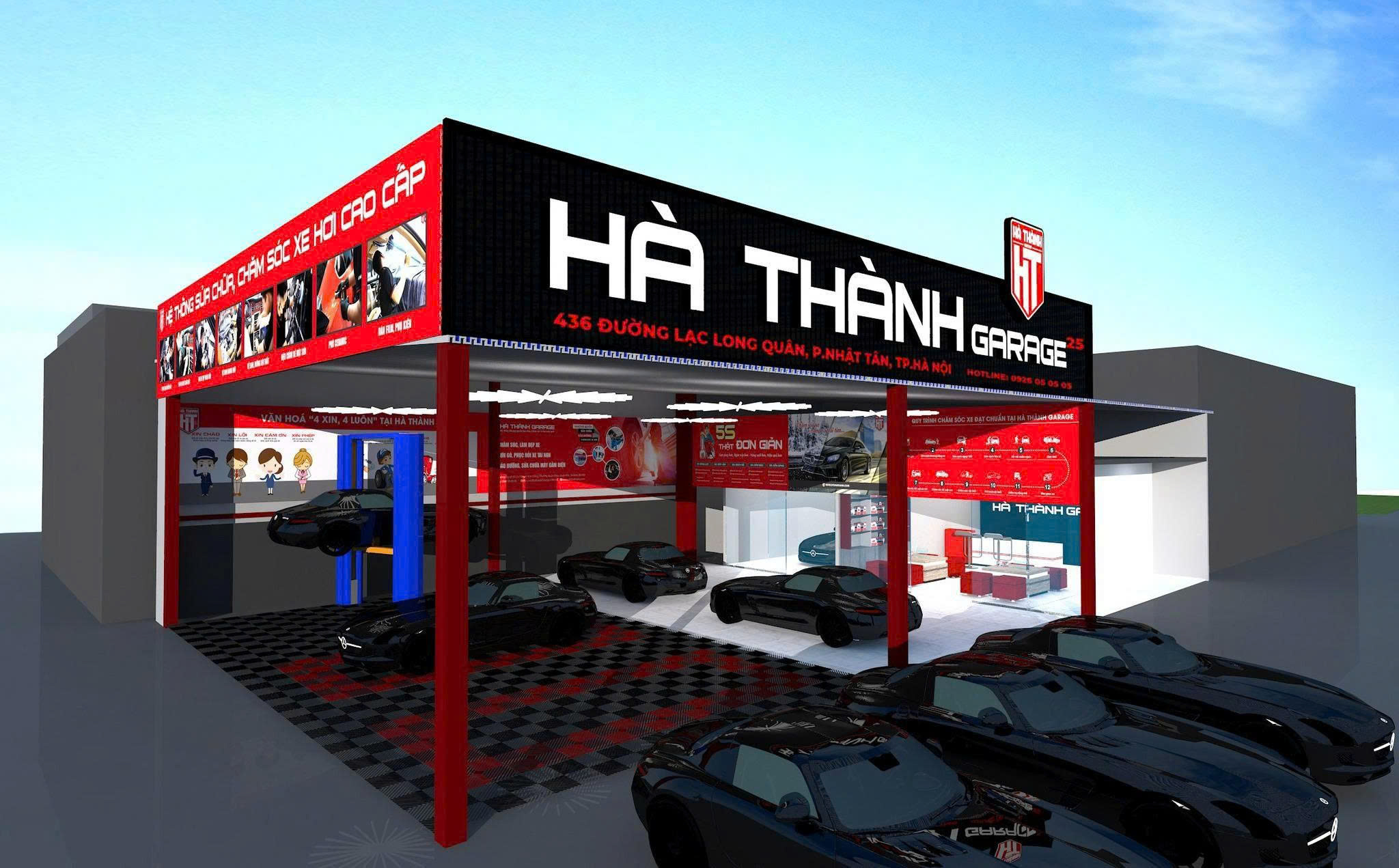 Garage Lạc Long Quân - Nhật Tân