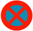 Biển báo cấm dừng, cấm đỗ xe P.130