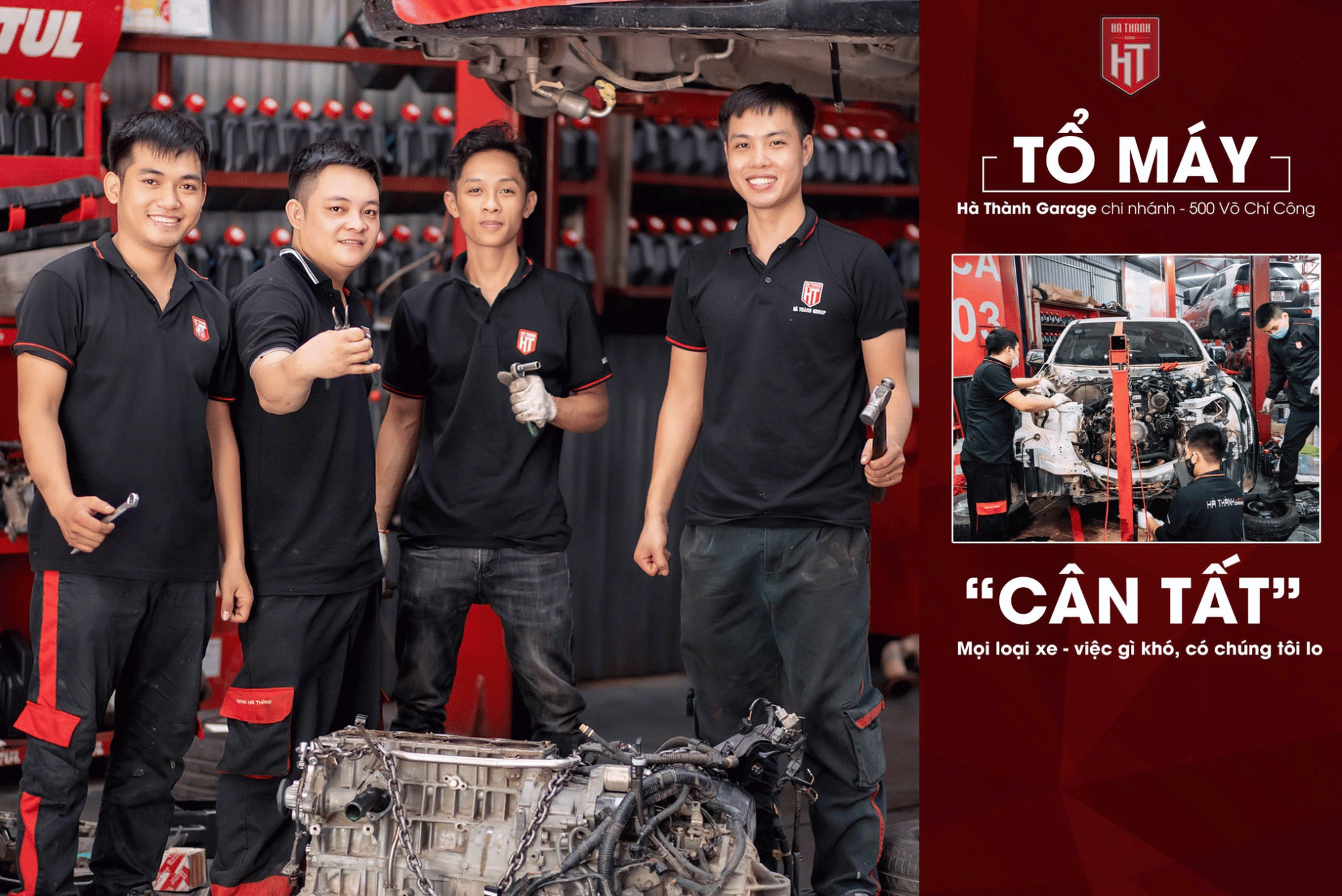 Sửa chữa ô tô tại Hà Thành Garage: Dịch vụ uy tín, chất lượng số 1