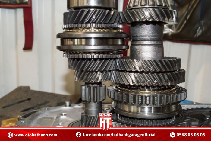 Hộp số ô tô bị cạn dầu
