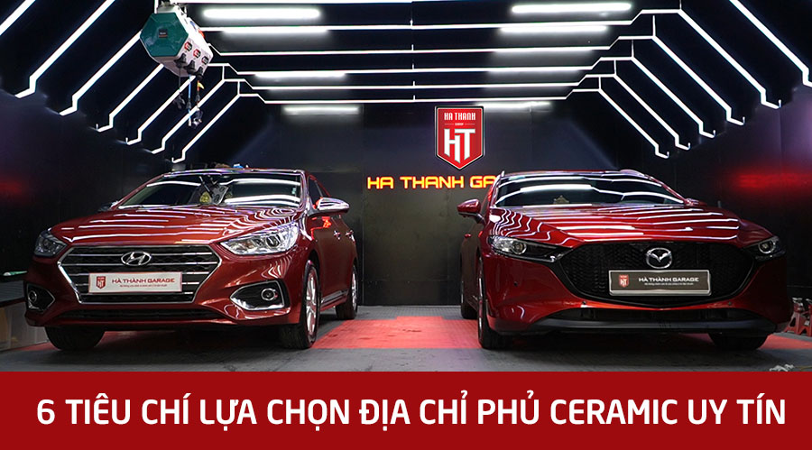 6 Tiêu Chí Để Lựa Chọn Garage Phủ Ceramic Ô Tô Uy Tín