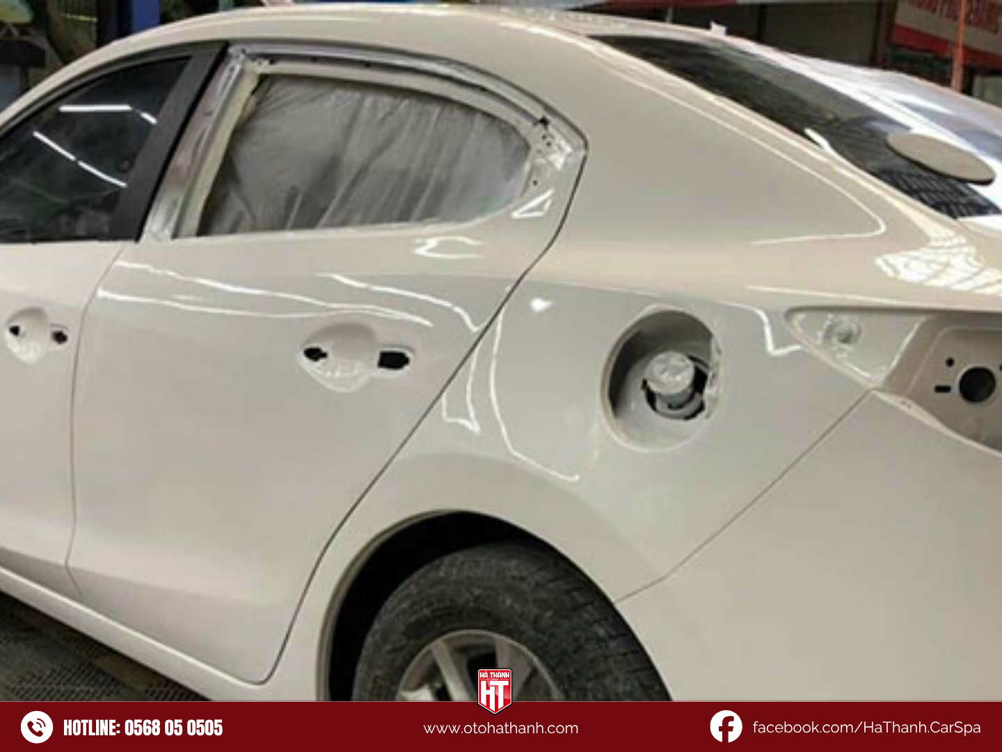 Địa chỉ phục hồi xe tai nạn của Hà Thành Garage