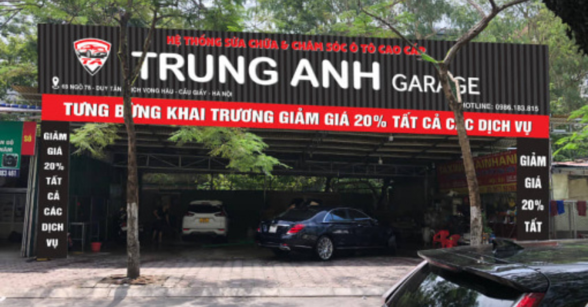 Garage ô tô Trung Anh