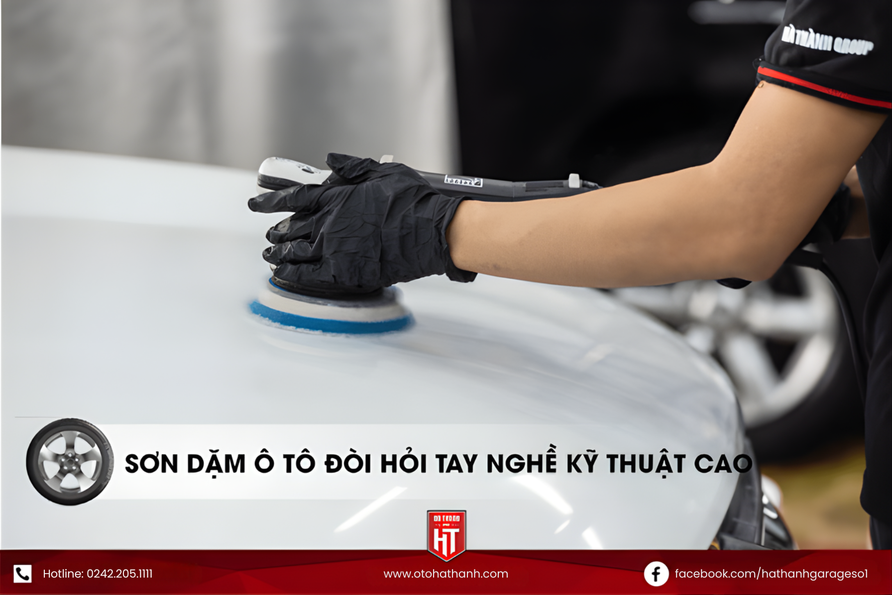 Tại Sao Hà Thành Garage Là Địa Chỉ Tin Cậy Cho Dịch Vụ Sơn Dặm Ô Tô Hà Nội?