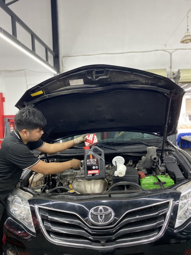 Bảo dưỡng ô tô Toyota Camry