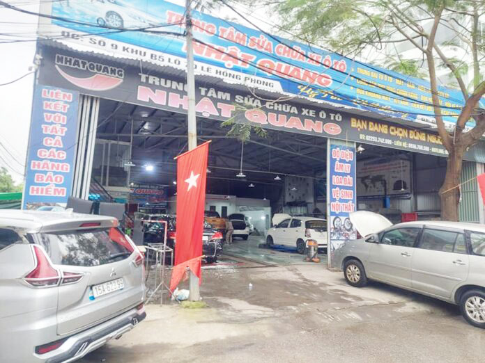 Garage ô tô Hải Phòng - Gara Nhật Quang