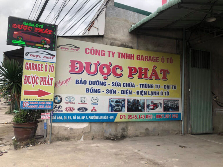 Garage ô tô Đồng Nai - Garage Được Phát