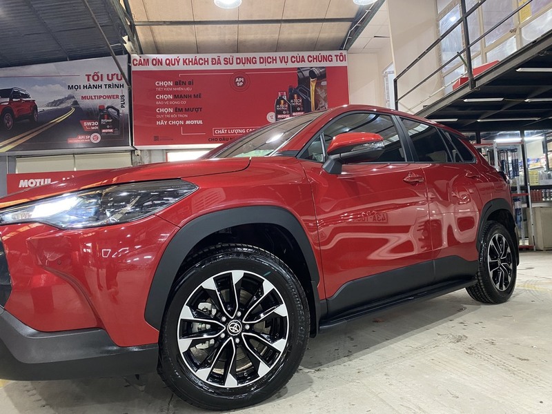 Mẫu sơn lazang ô tô Toyota