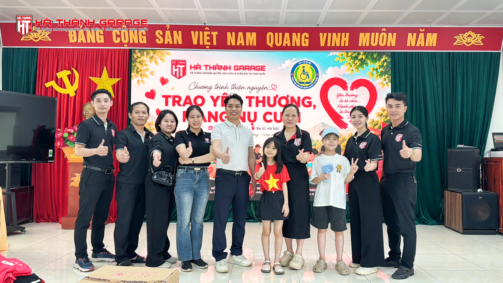 Hành trình mang yêu thương đến với cộng đồng