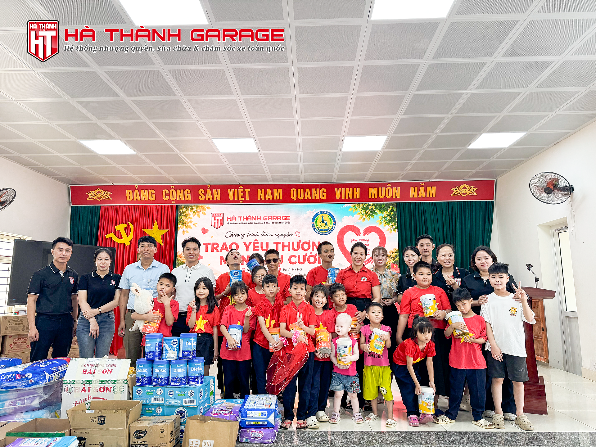 Hà Thành Garage tổ chức chương trình thiện nguyện 