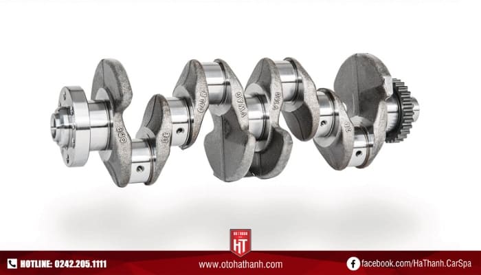 Cấu tạo trục khuỷu và Cơ cấu trục khuỷu thanh truyền