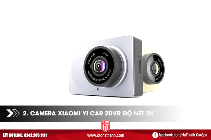 Camera hành trình Xiaomi Yi Car 2 DVR độ nét 2K