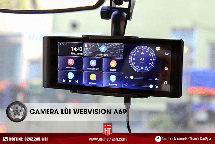 Các tính năng và đặc điểm nổi bật của Camera lùi Webvision A69 