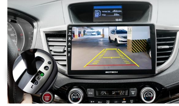 màn hình ô tô gotech gt8 tích hợp nhiều tính năng an toàn