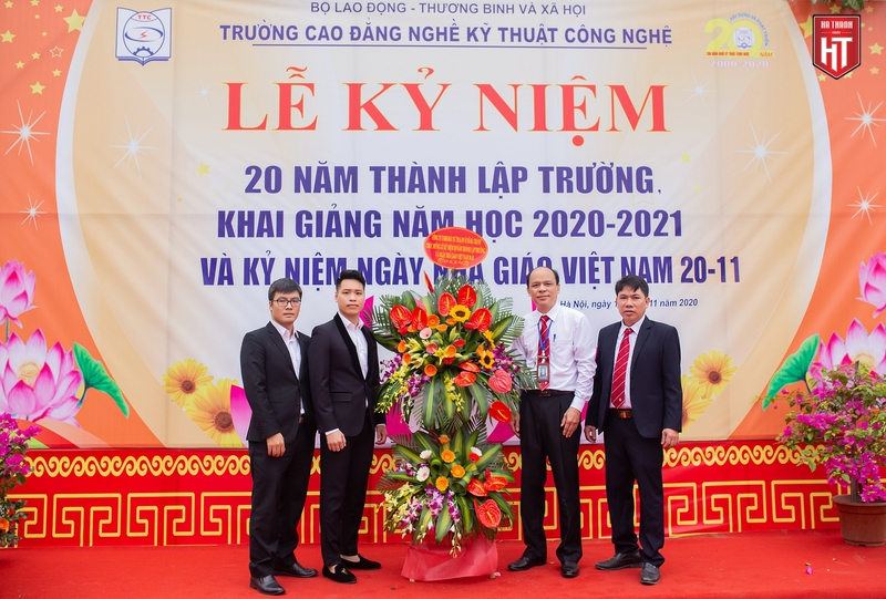 CEO Nguyễn Ngọc Hà tham dự lễ kỷ niệm 20 năm thành lập Trường CĐ Nghề Kỹ Thuật Công Nghiệp