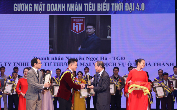 CEO Nguyễn Ngọc Hà nhận danh hiệu Gương mặt doanh nhân tiêu biểu
