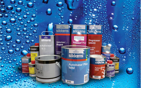 Công ty Hợp Thủy cung ứng sơn Sikkens Hà Lan cho chuỗi Garage Hà Thành