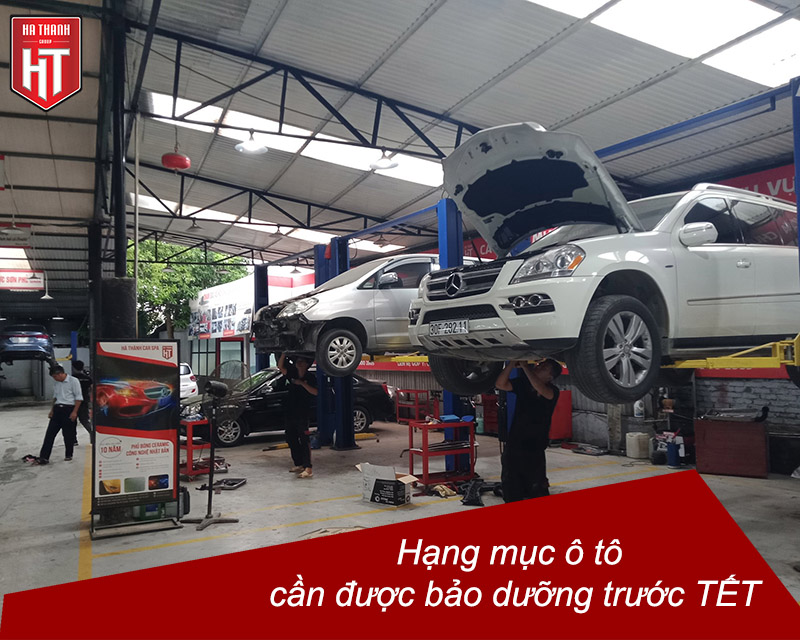 Một Số Hạng Mục Ô Tô Cần Bảo Dưỡng Trước Dịp Tết