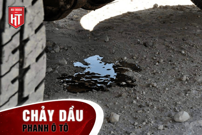 Nguyên nhân xe ô tô bị chảy dầu phanh - Chảy dầu phanh ô tô