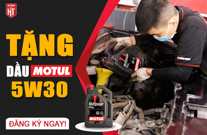 Chương trình tặng dầu motul